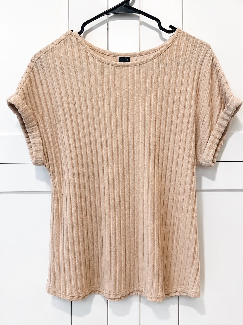 AUTOMET Ribbed Knit Top Size: Small NWoT